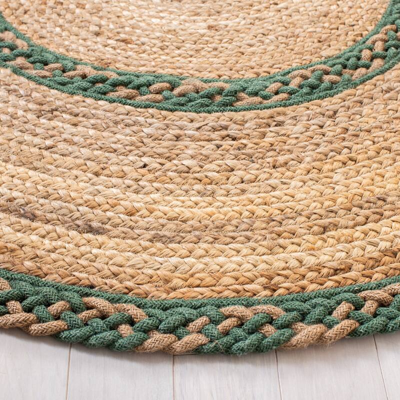 SAFAVIEH Handmade Natural Fiber Asgerdur Casual Jute Rug