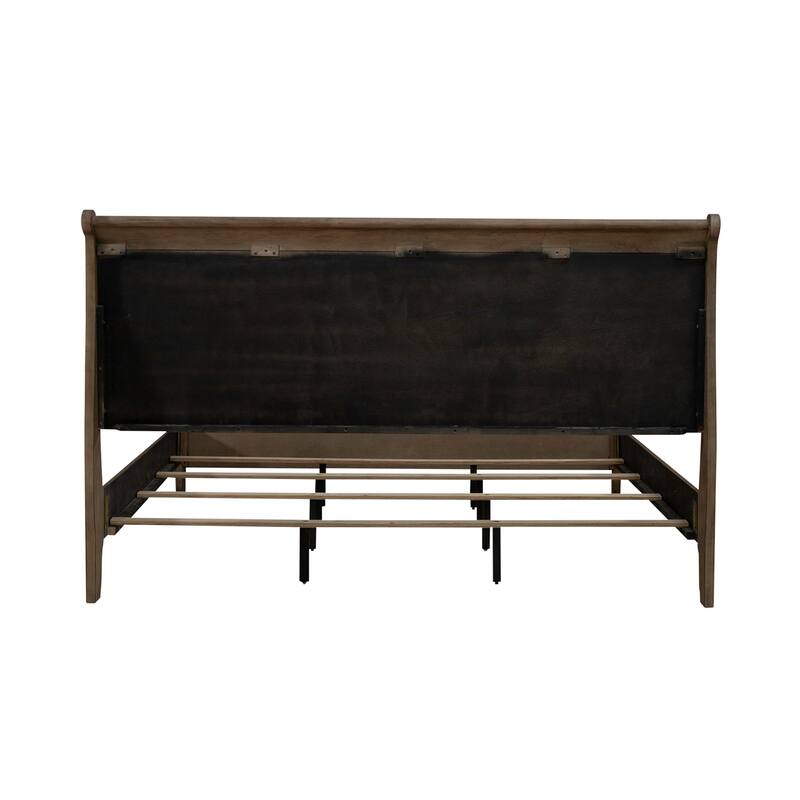 Liberty Furniture Grandpa's Cabin Sleigh Bed, Dresser, Mirror, Chest, Night Stand - California King, King or Queen