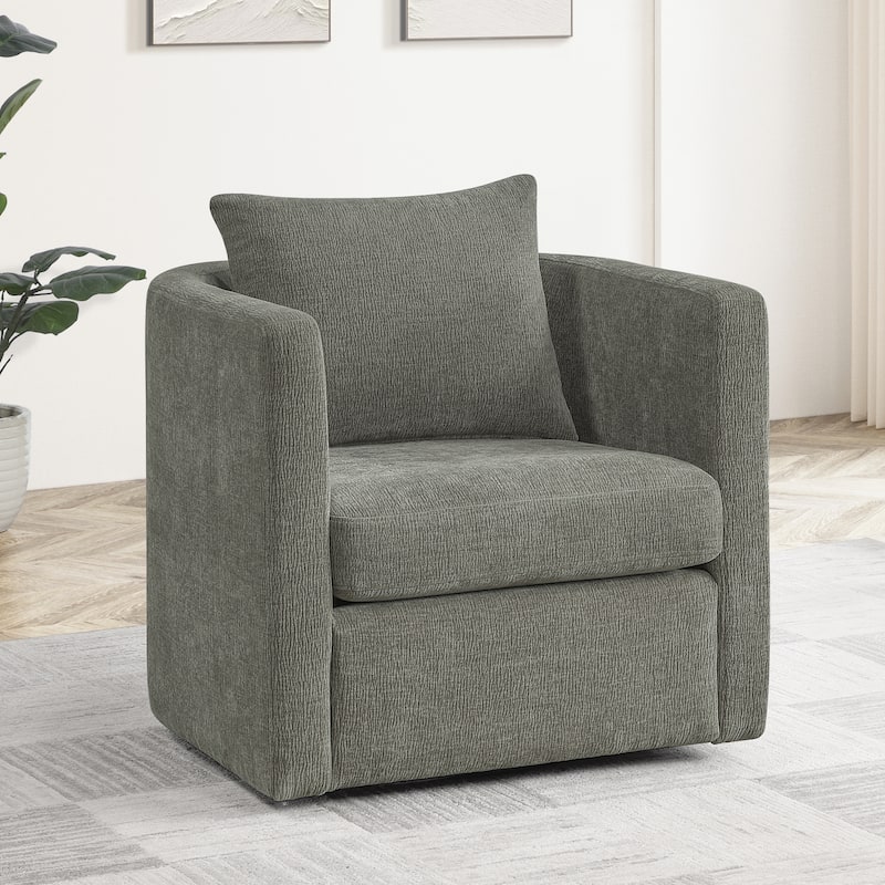 Sylvani Swivel Barrel Chair by Greyson Living