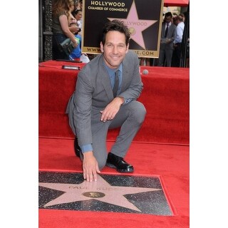 Paul Rudd At The Induction Ceremony For Star On The Hollywood Walk Of ...