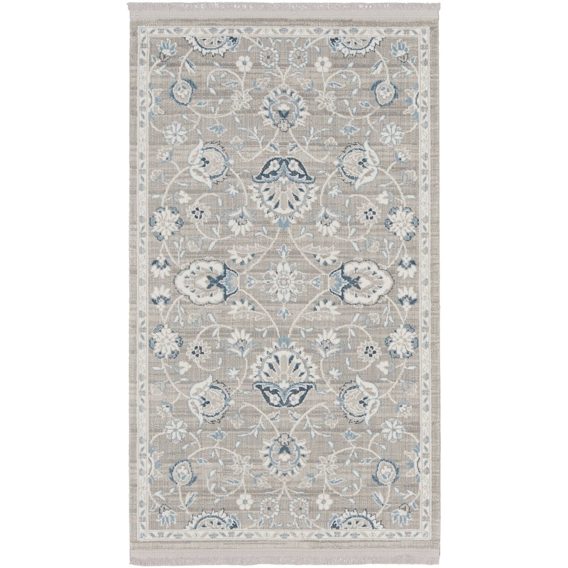 Nourison Lennox French Country Bordered Floral Area Rug