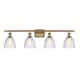Option Brushed Brass / Clear