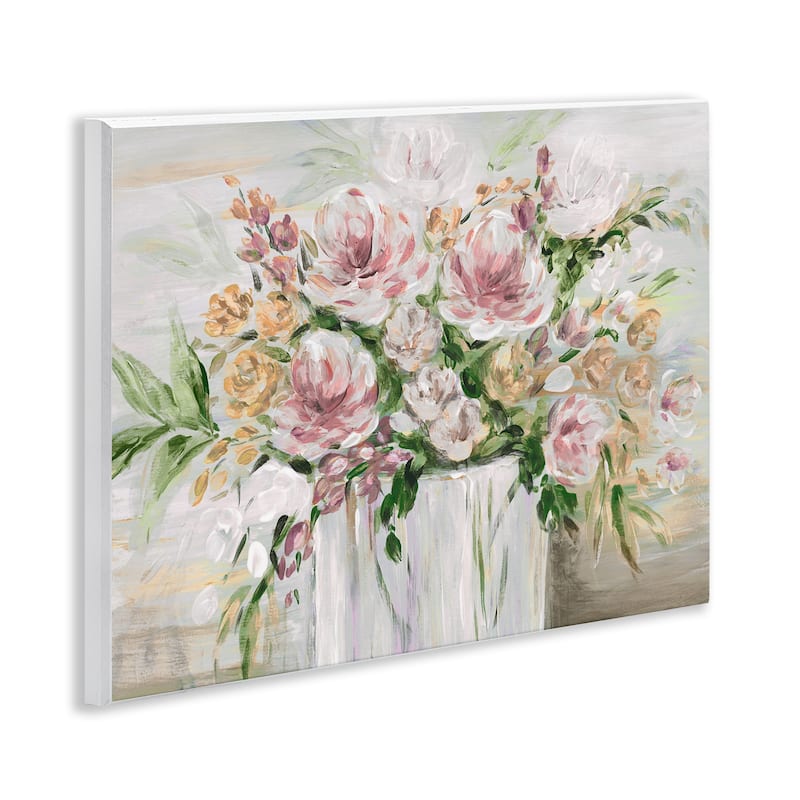 Stupell Country Style Floral Assortment Wall Plaque Art Design By Kristen Brockmon