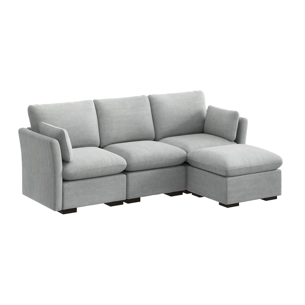 Bush Home Sienna Modular 3-Seater Reversible Chaise Sectional