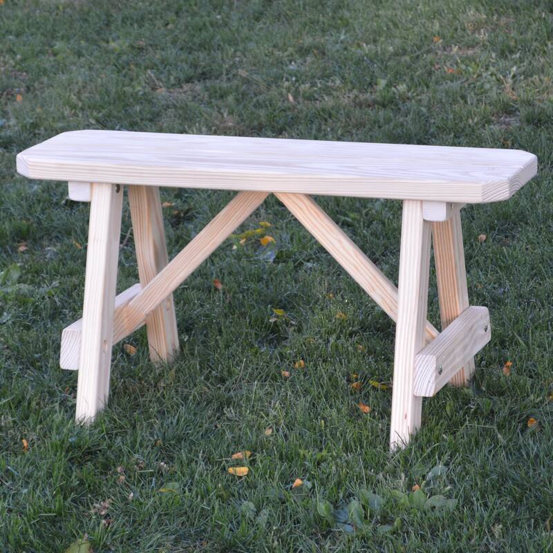 Pressure Treated Pine 3' Traditional Bench