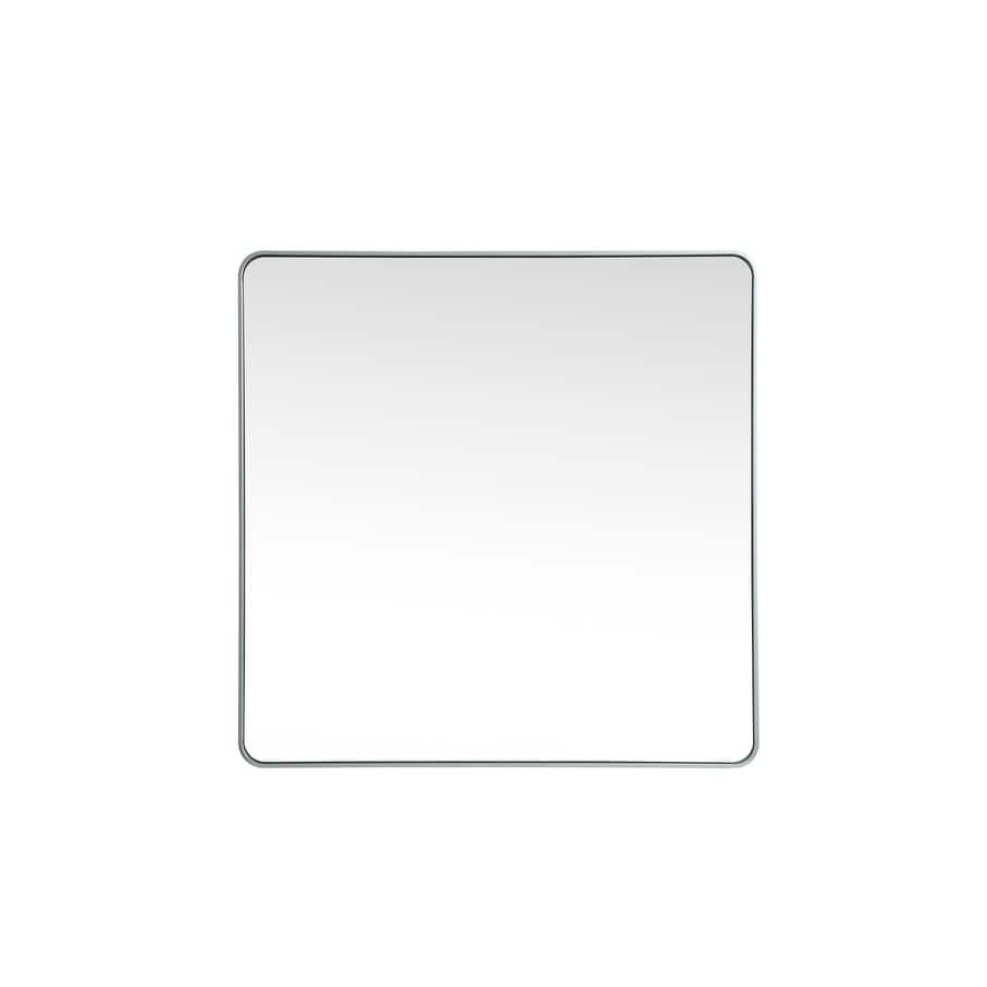 Indigo Home Soft corner metal square mirror 48x48 inch