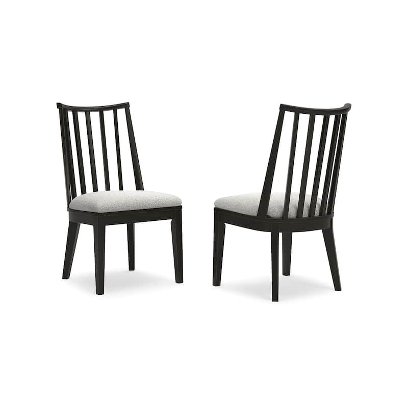 Signature Design by Ashley Galliden Black Dining Chair - 20.5"W x 23.25"D x 37"H