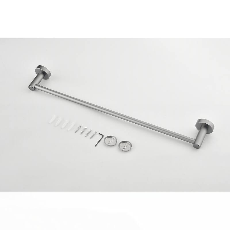 6 Piece Bathroom Towel Rack Set Wall Mount