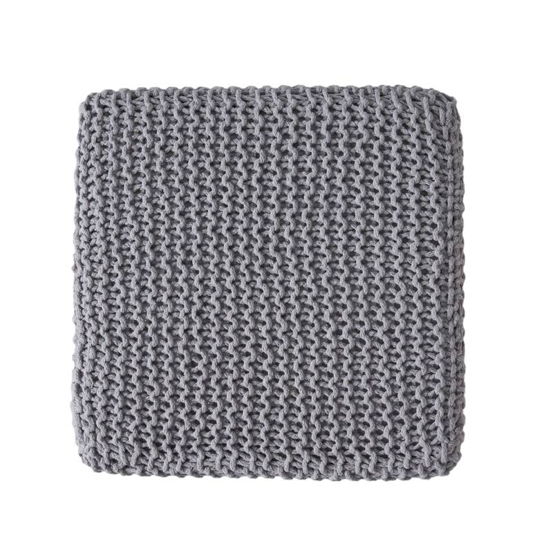 Tessie Knitted Foot Stool by Christopher Knight Home