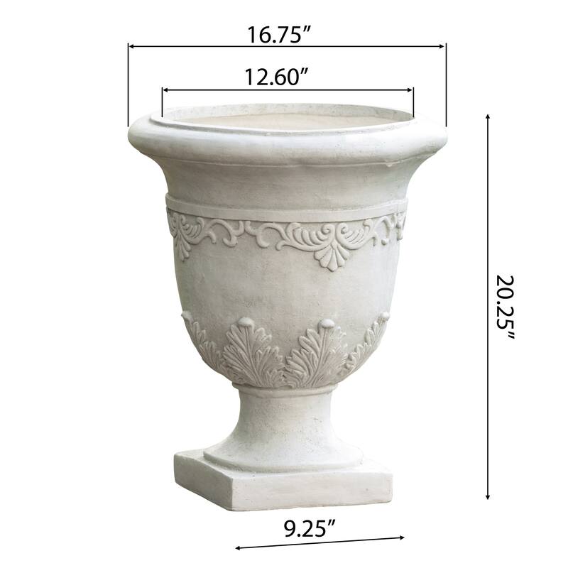 Antique Moroccan 20-inch Urn Planter by Christopher Knight Home