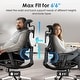 preview thumbnail 19 of 21, CabeVibe Ergonomic Home Office Desk Chair Breathable Mesh Chair Task Computer Chair - OdinLake