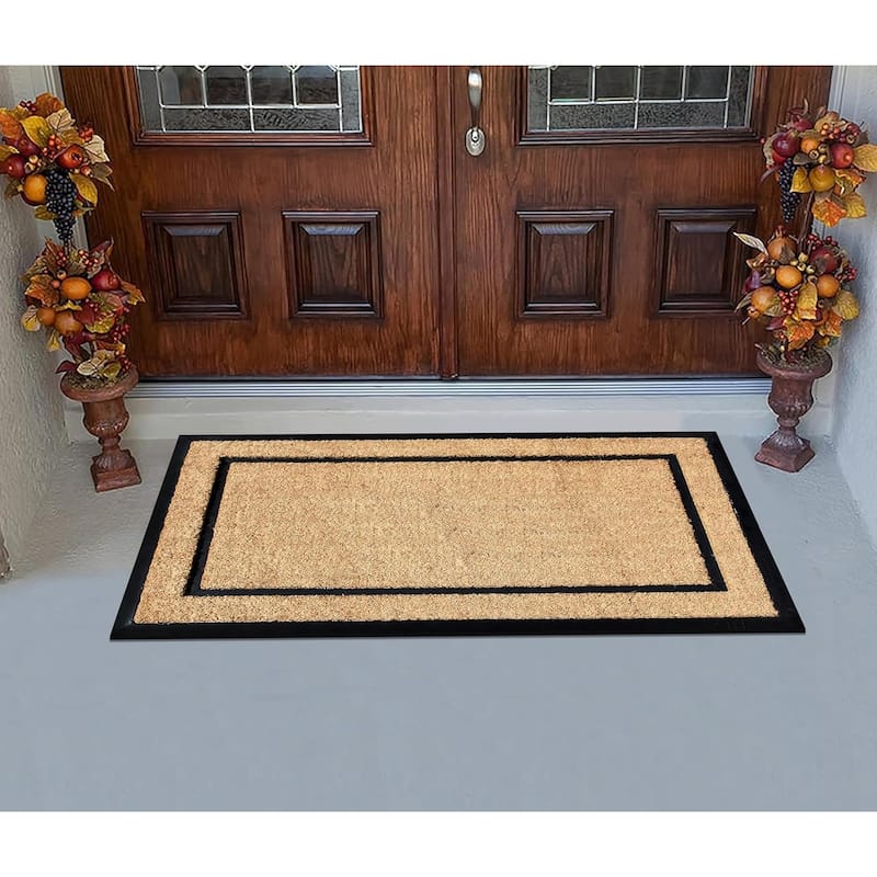 A1HC Rubber Backed Thin-Profile Heavy Non-Slip Entrance Doormat - 24" X 48"