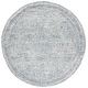 preview thumbnail 79 of 83, SAFAVIEH Handmade Abstract Zenzi Modern Wool Rug 6' Round - Ivory/Navy