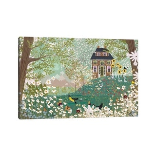 iCanvas "Garden Dream" by Joy Laforme Canvas Print