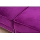 preview thumbnail 9 of 78, Legend Furniture Covertible Velvet Sofa Bed Sleeper