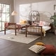 preview thumbnail 21 of 26, Walker Edison Como Solid Wood Mission Twin Convertible Bunk Bed