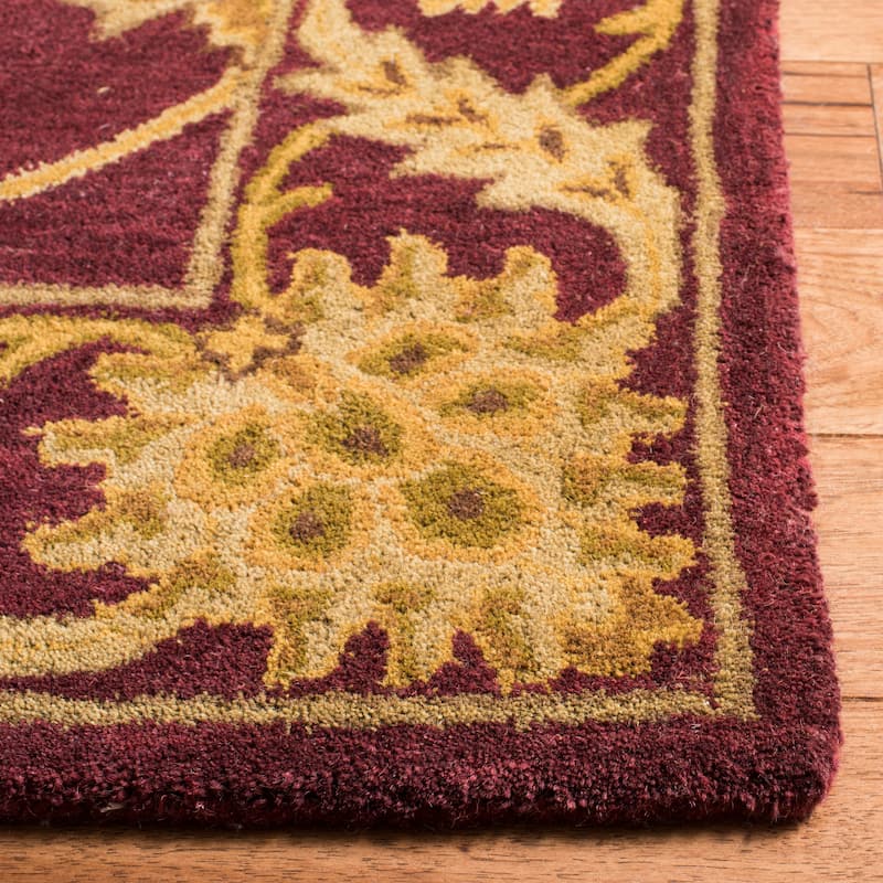 SAFAVIEH Handmade Heritage Lehte Traditional Oriental Wool Rug
