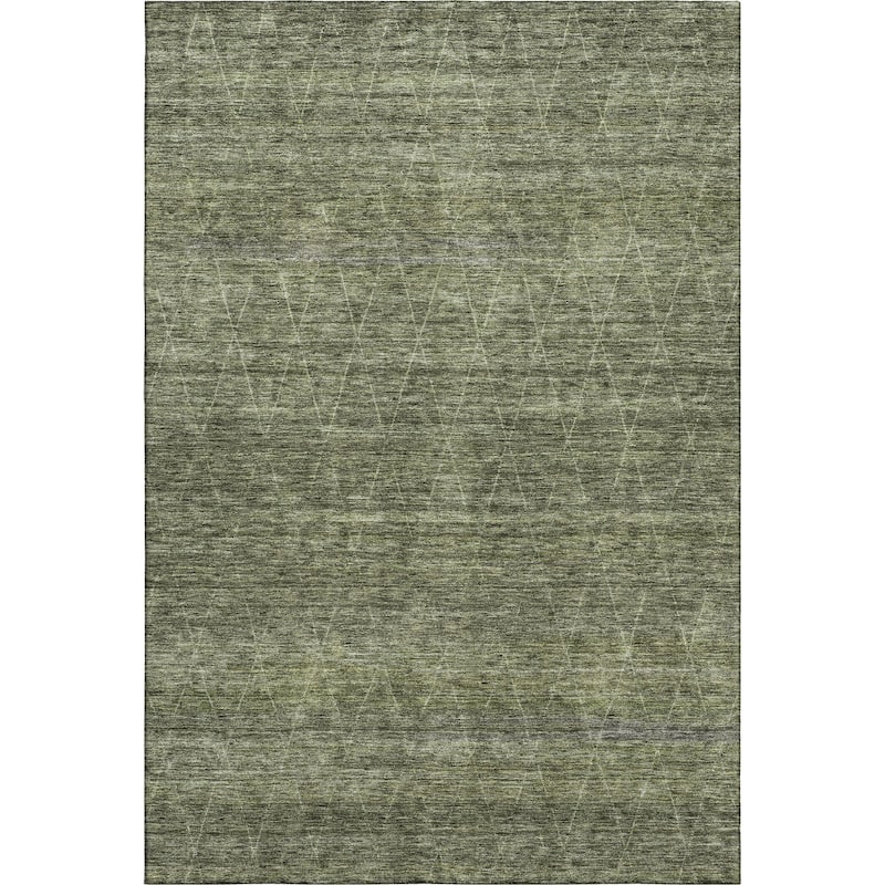 Premium Washable Super Soft Solid Trellis Mayfield Rug