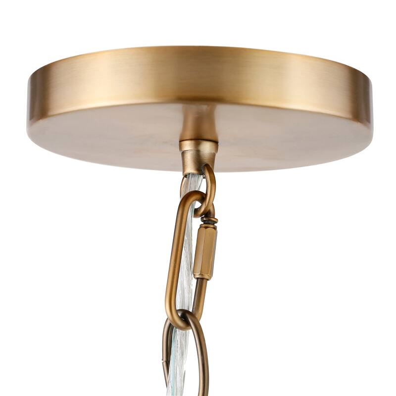 Aurora 9" Wide Pendant with Glass Shade - 9.13" Wide