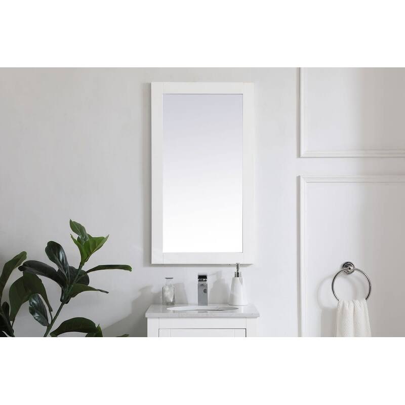 Elegant Lighting VM21832 Aqua 18" W x 32" H Traditional Rectangular