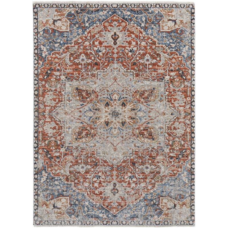 Frencess Medallion Bohemian & Eclectic Area Rug