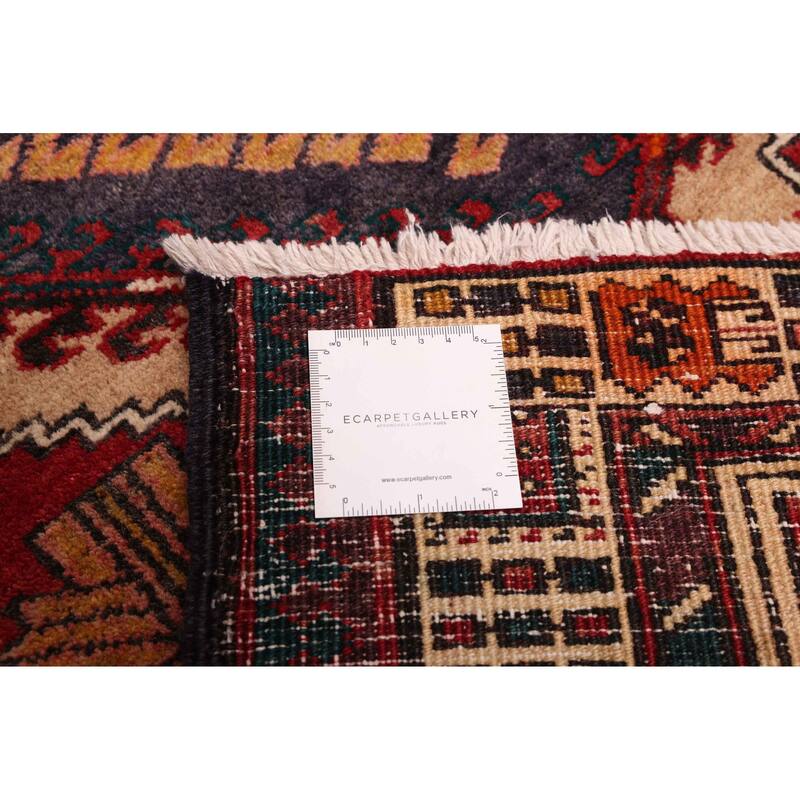 ECARPETGALLERY Hand-knotted Konya Anatolian Red Wool Rug - 3'3 x 7'10