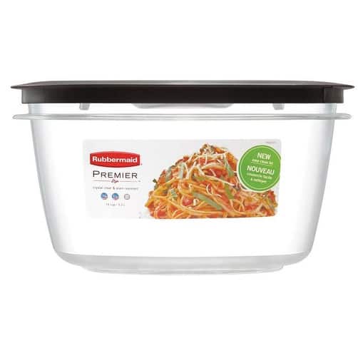 Shop Rubbermaid 1937693 Square Small Food Container Clear 7 1 8 X 7 1 8 X 3 56 Overstock 12454740