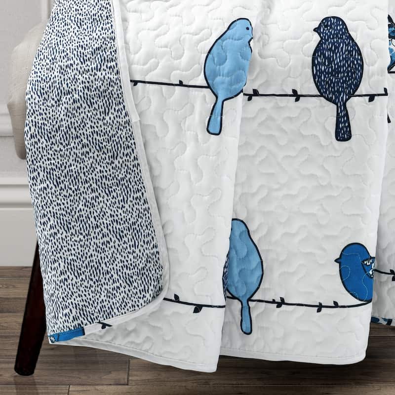 Lush Decor Rowley Birds Throw Blanket