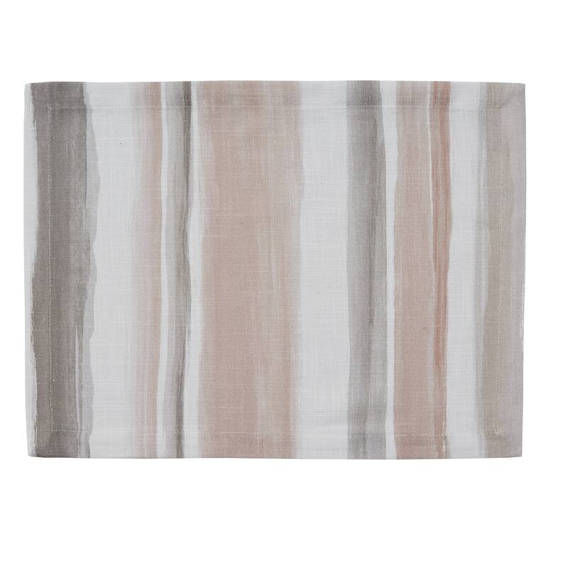 Split P Sweet Pea Stripe Placemat Set of 4 - 13" X 19"