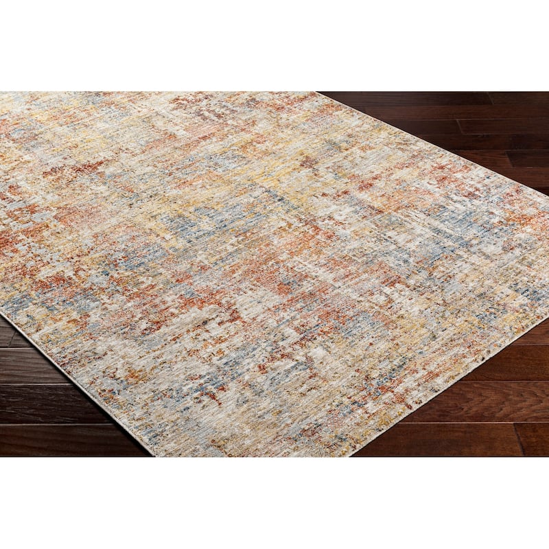 Livabliss Casual Mona Lisa Abstract Area Rug