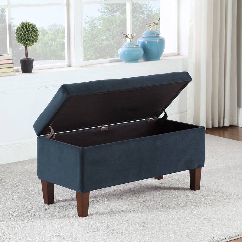 Porch & Den Minna Decorative Storage Bench