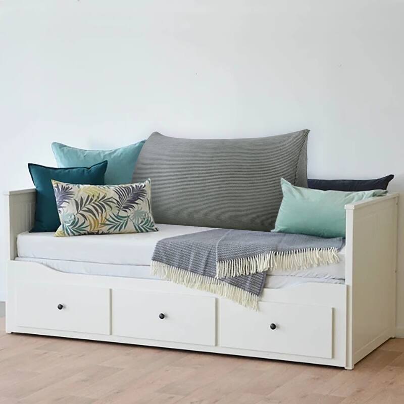 Bed Rest Reading Wedge Pillow for TV Watching Daybed Headboard Cushion