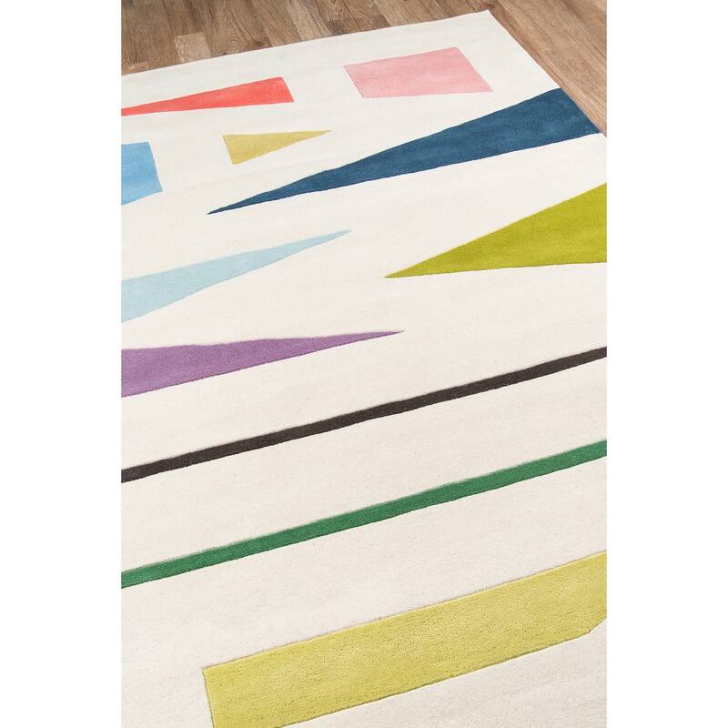 Novogratz by Momeni Tag Wordplay Hand Tufted Wool Area Rug