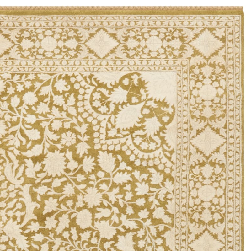 SAFAVIEH Couture Hand-knotted Ganges River Nikia Traditional Oriental Wool Rug with Fringe