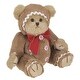 preview thumbnail 1 of 1, Bearington Gingerbeary 10" Holiday Teddy Bear in Gingerbread Man Suit - Perfect for Christmas