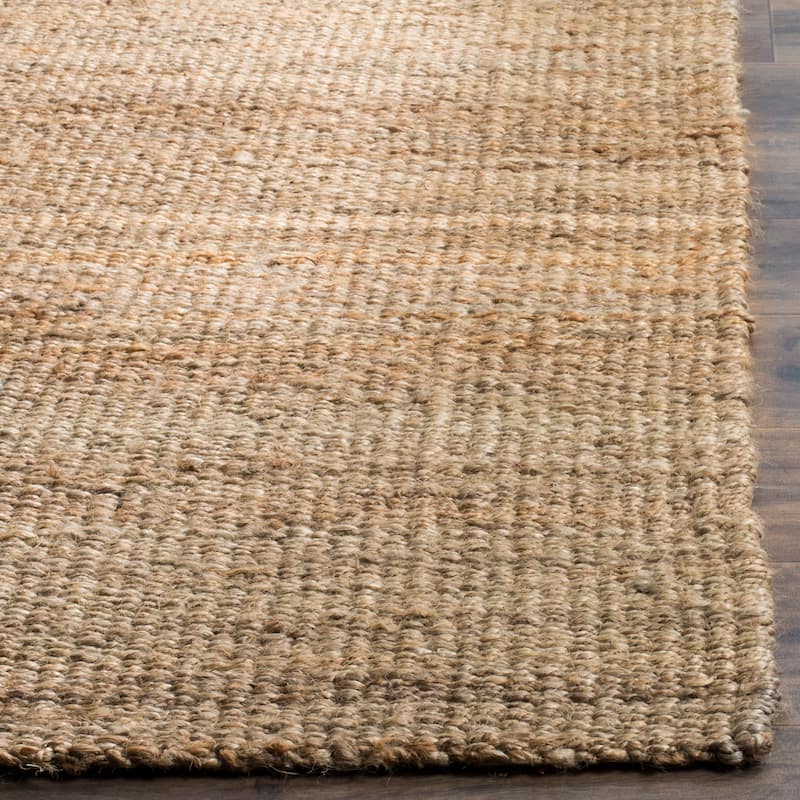 SAFAVIEH, Handmade Natural Fiber Valery Casual Solid Jute Rug