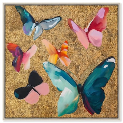 Spectrum of Wings Canvas by Art Remedy