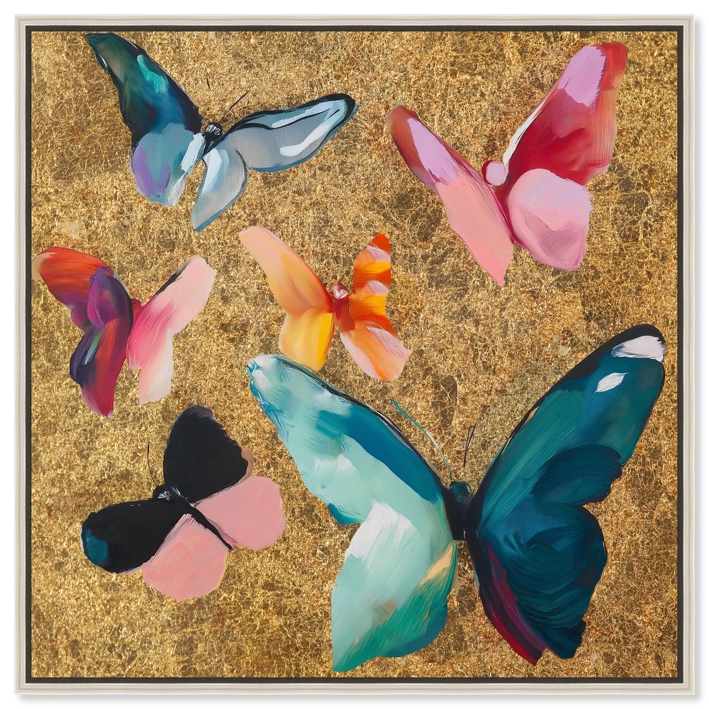 Spectrum of Wings Canvas by Art Remedy