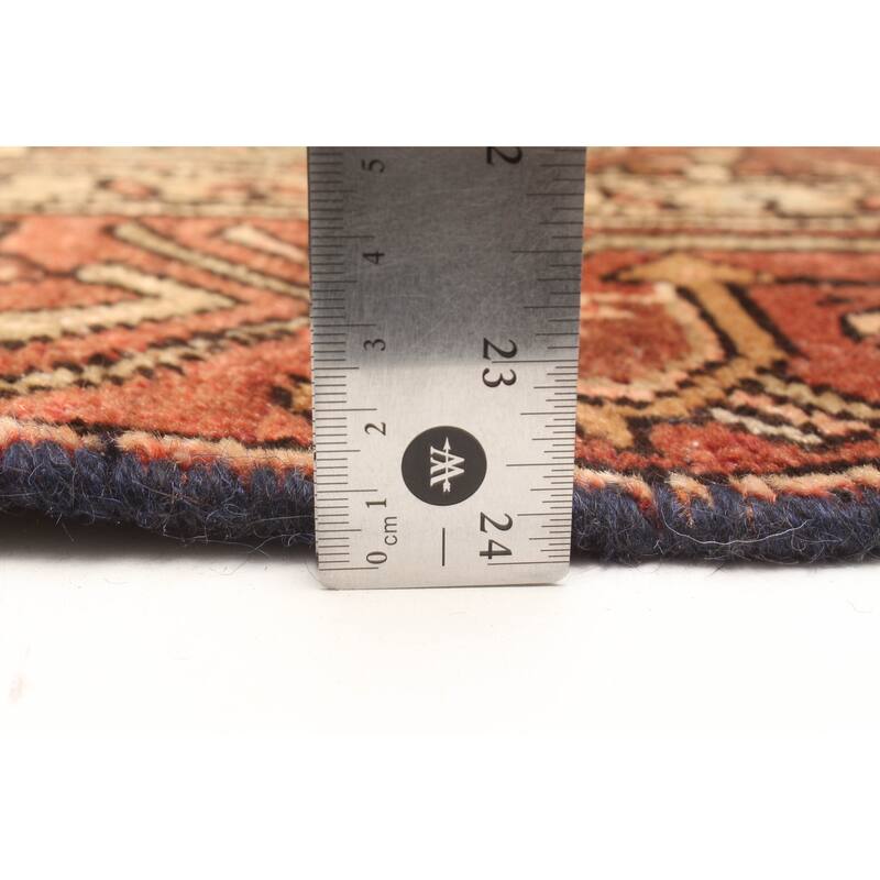 ECARPETGALLERY Hand-knotted Andelz Copper Wool Rug - 4'3 x 6'8