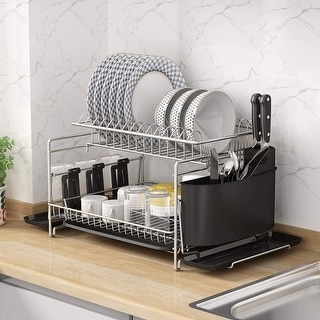 Dish Drying Rack, Kitchen Dish Rackundefined - Overstock ...