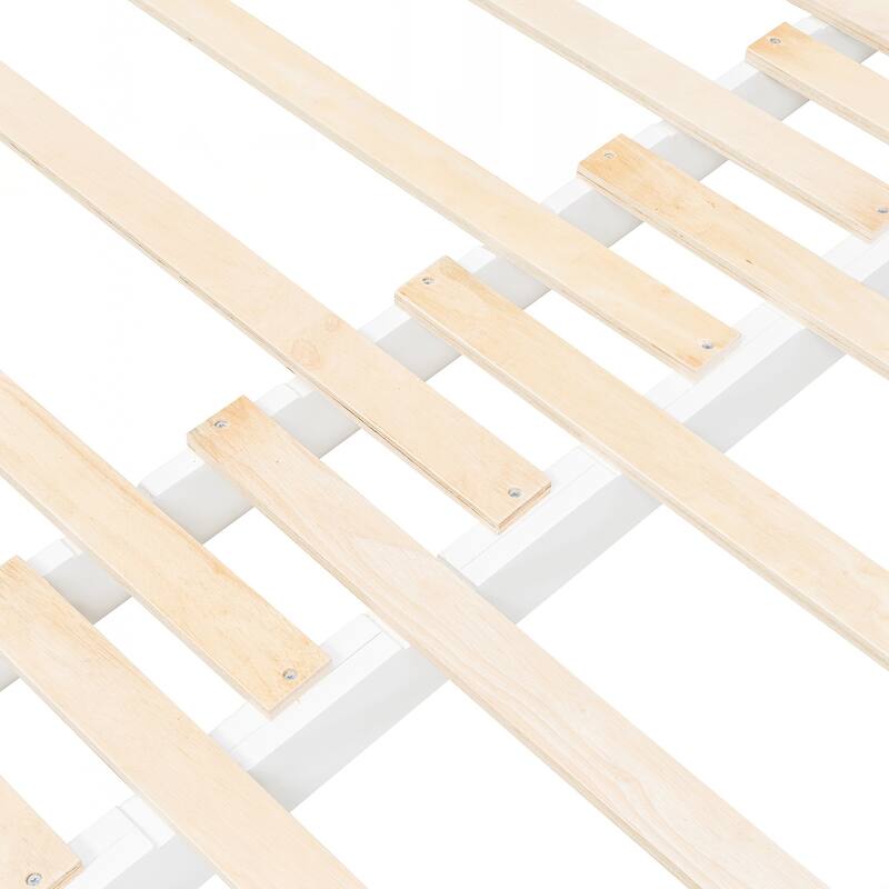 Wooden Daybed with Trundle