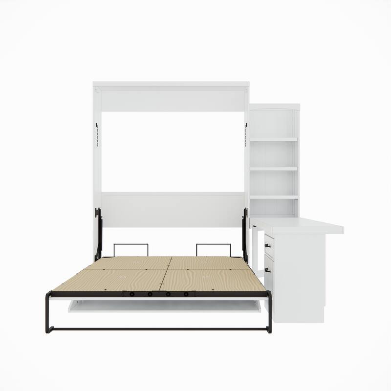 Cape Cod Queen Storage Murphy Desk Bed 1 Pier, Desktop On Sale