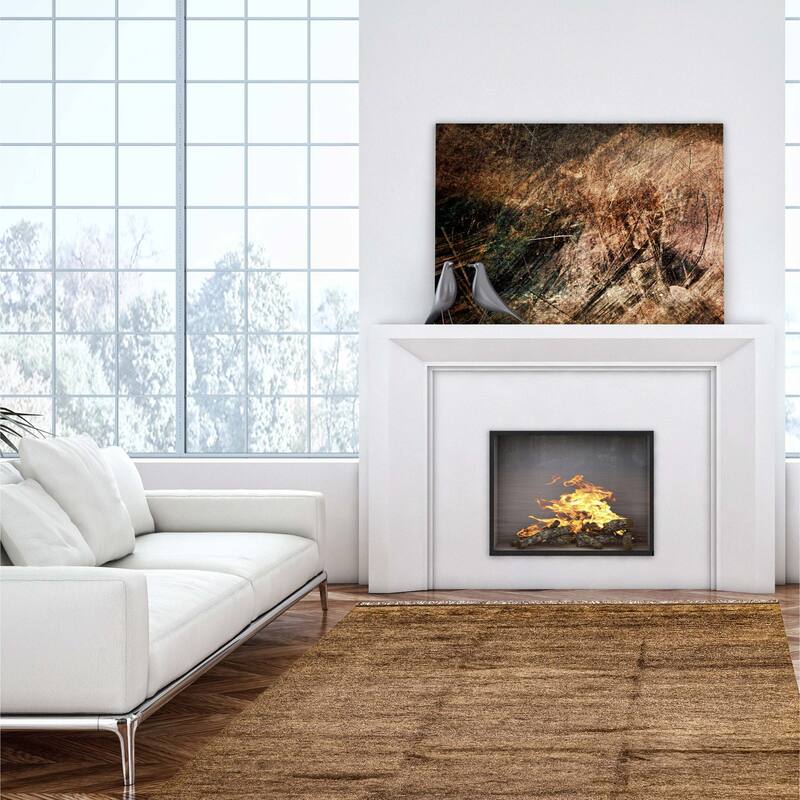 ECARPETGALLERY Hand-knotted Pak Finest Gabbeh Light Brown Wool Rug - 9'3 x 12'7