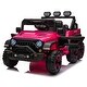 preview thumbnail 21 of 78, 24V Kids Ride-On Pickup Truck with Remote Control, Bluetooth Music, and Rear Storage - Safe and Fun for Ages 3-8 Pink