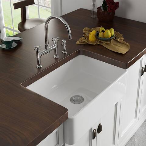 Eridanus Rio 30" x 20" Apron-Front Farm Sink