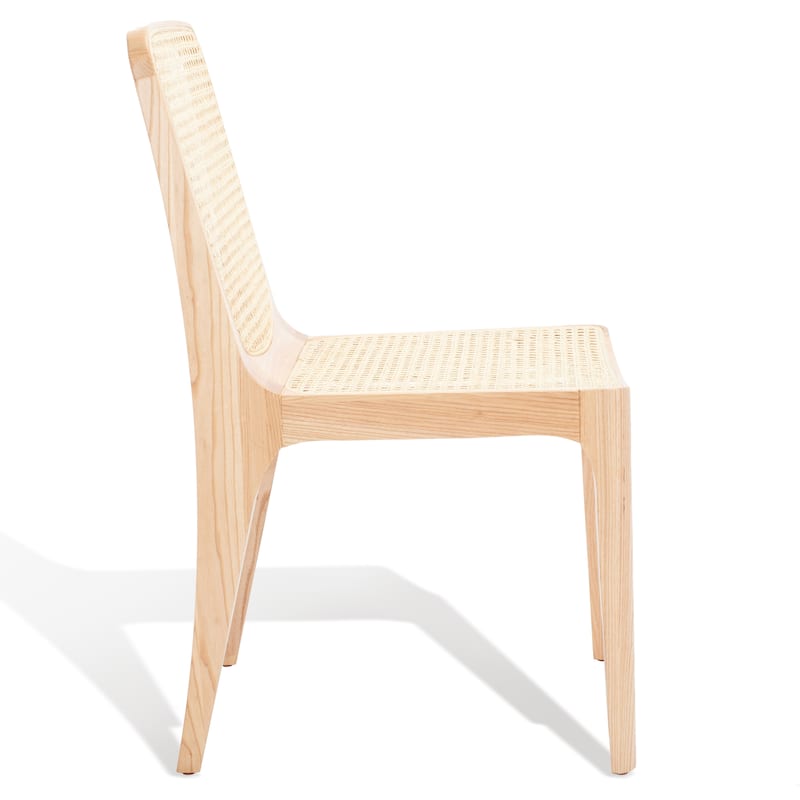 SAFAVIEH Couture Sylvane Rattan Dining Chair (Set of 2) - 20 In W x 23 In D x 35 In H - 20Wx23Dx35H
