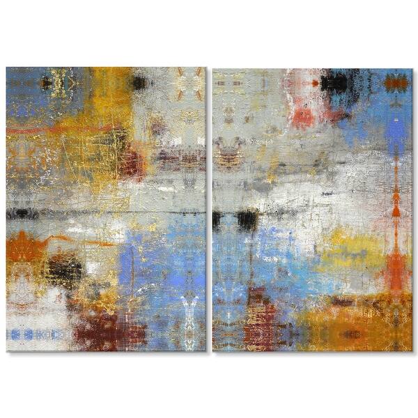 'Search I/II' 2 Piece Wrapped Canvas Wall Art Set by Norman Wyatt Jr