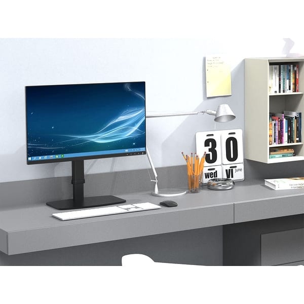 Shop Monoprice Free Standing Single Monitor Desk Mount For