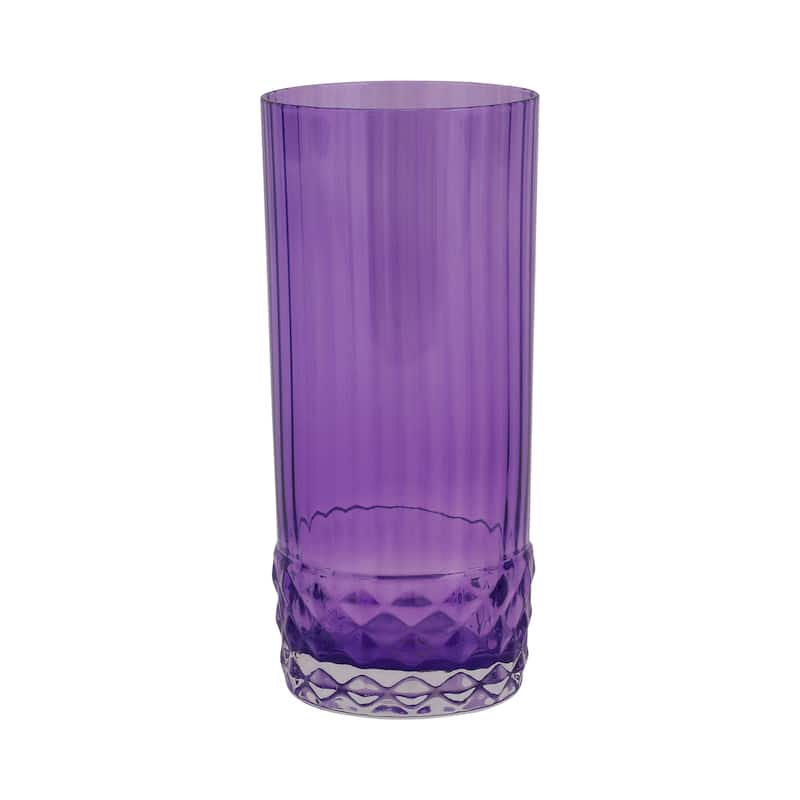 viva by VIETRI Deco Purple Tall Tumbler