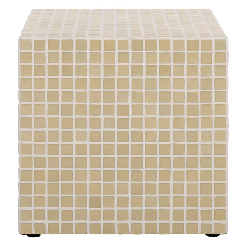 SAFAVIEH Home Hikari Cube Accent Table - 16"W x 16"D x 16"H